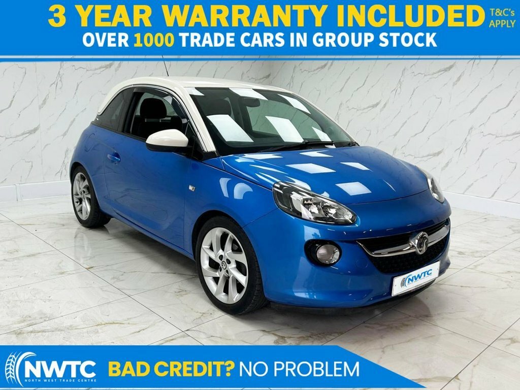 Vauxhall Adam 1.4L Slam Blue