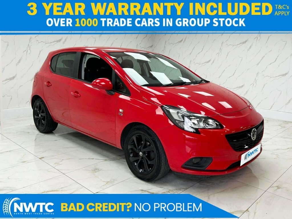 Vauxhall Corsa 1.4L Griffin SL69NZH Red