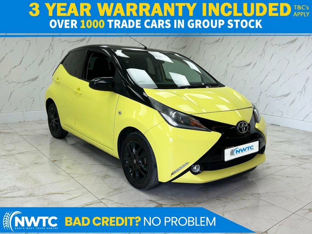 Toyota Aygo 1L X-cite 3 Yellow
