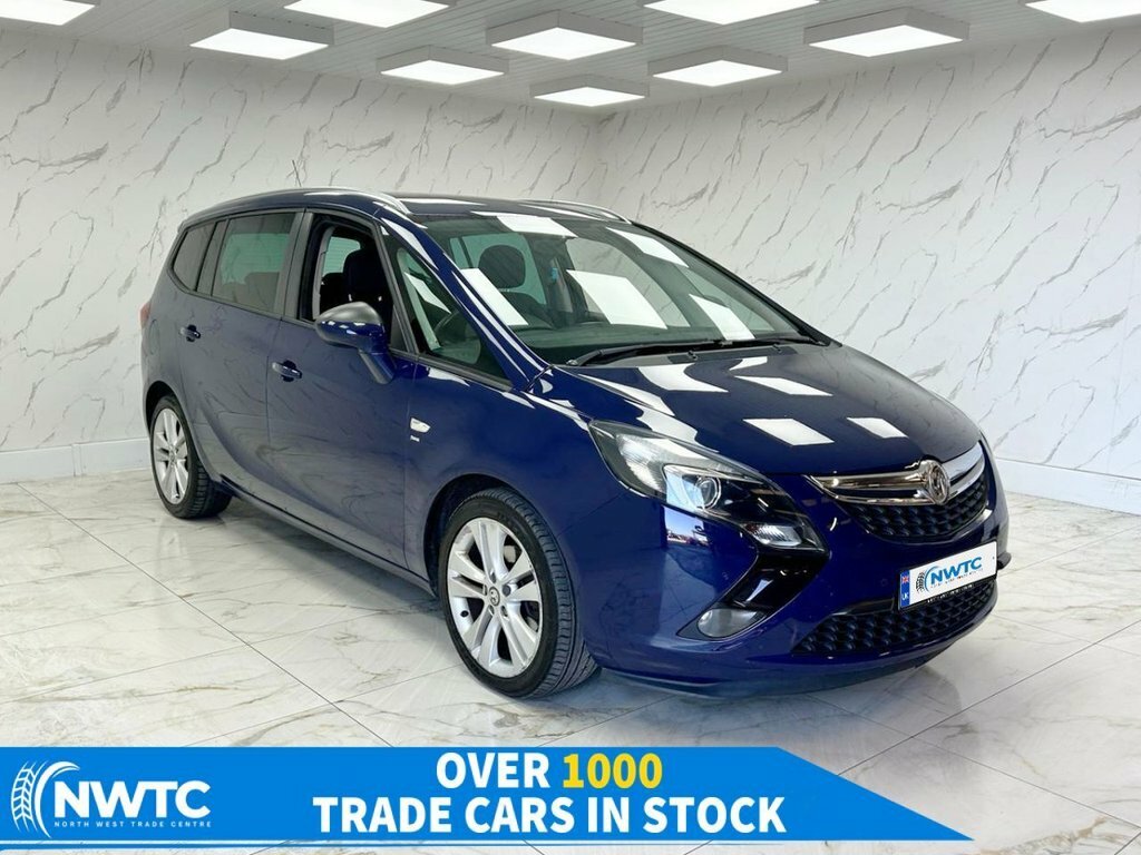 Vauxhall Zafira Tourer 2L Sri Blue