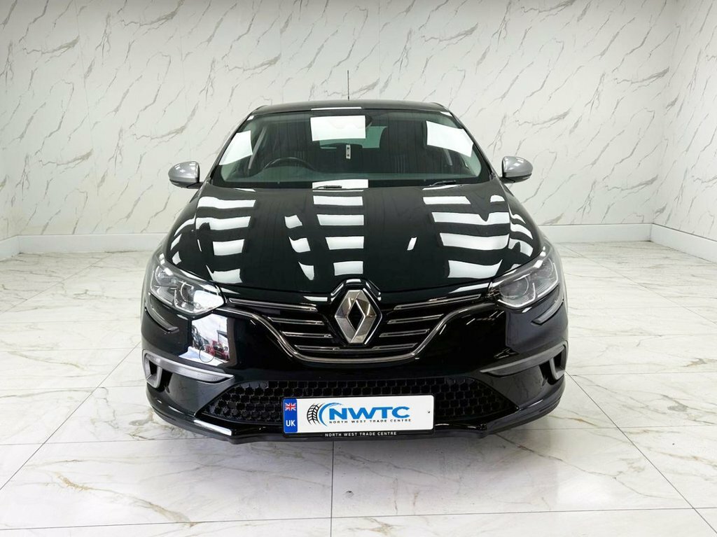 Renault Megane 1.6L Gt Line Nav SB17ONN Black #3