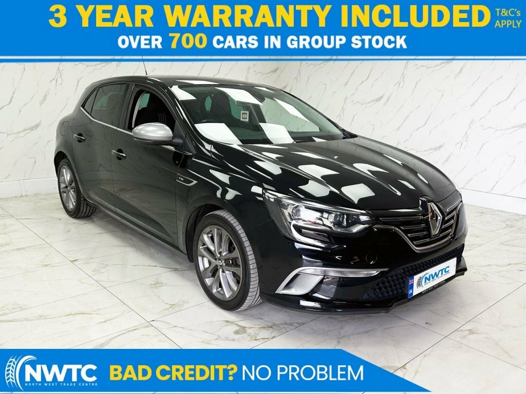Renault Megane 1.6L Gt Line Nav Black