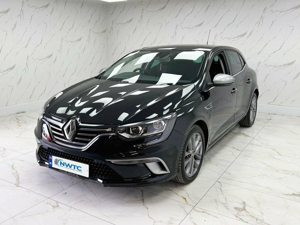 Renault Megane 1.6L Gt Line Nav SB17ONN Black #4