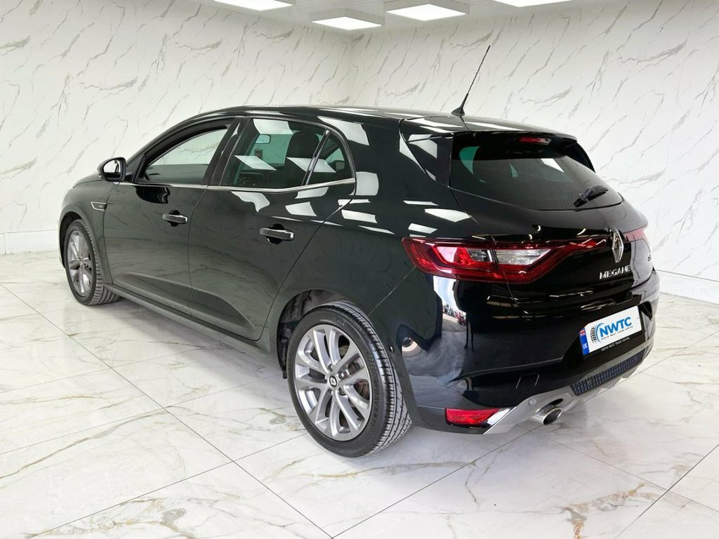 Renault Megane 1.6L Gt Line Nav SB17ONN Black #6