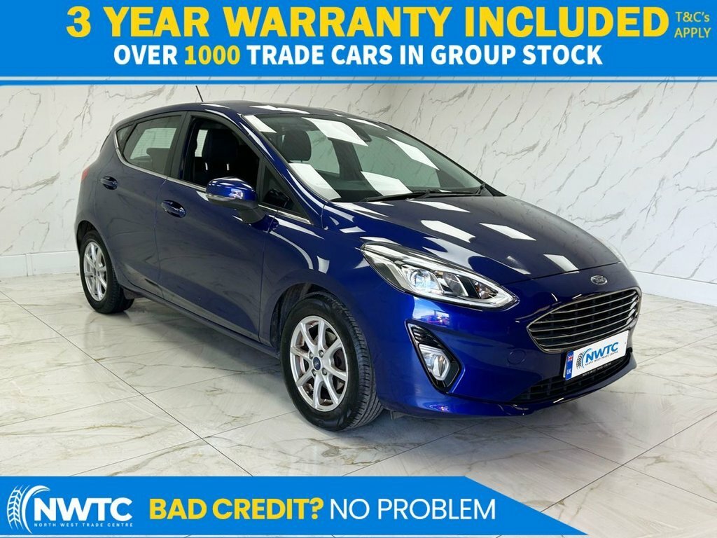 Ford Fiesta 1L Zetec Blue