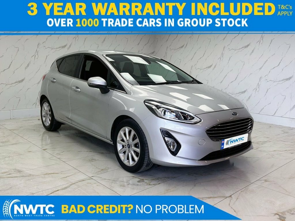 Ford Fiesta 1L Titanium Silver