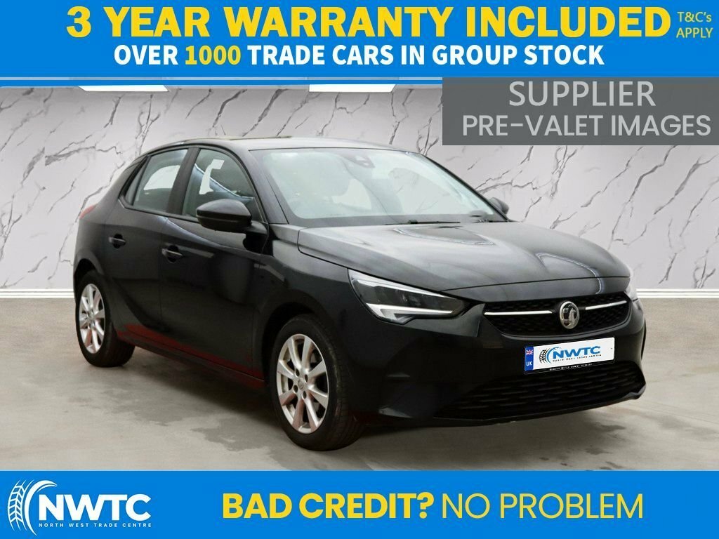 Vauxhall Corsa 1.2L Design LO72VMX Black