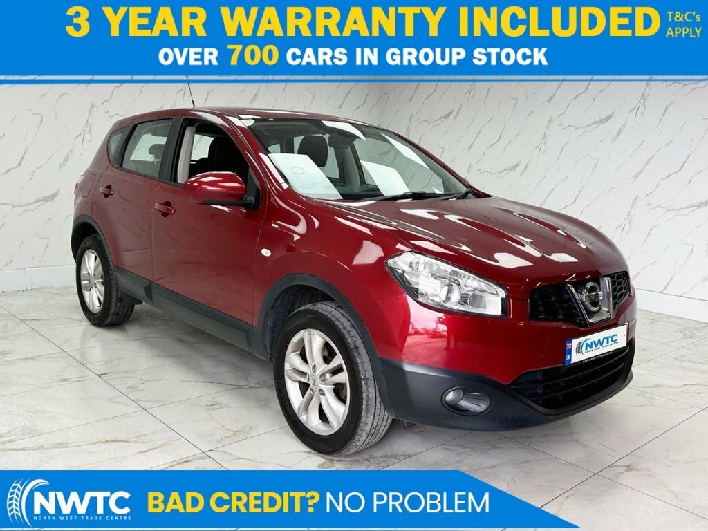 Nissan Qashqai 1.5L Acenta Red