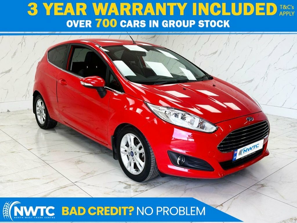 Ford Fiesta 1L Zetec Red
