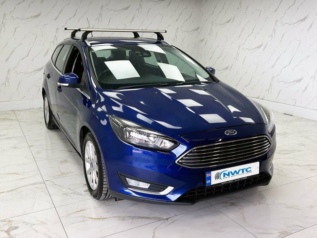 Ford Focus 1L Titanium AU65VNR Blue #2