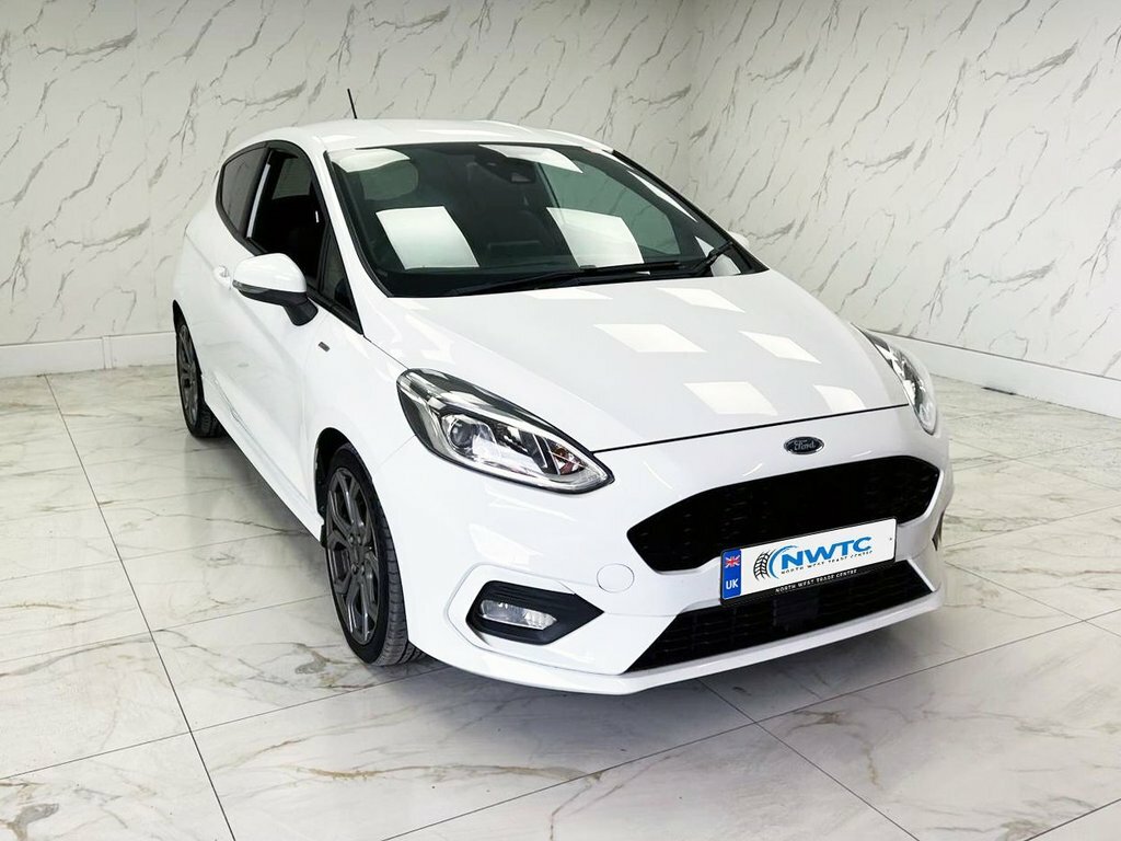 Ford Fiesta 1L St-line ET67EUK White #2