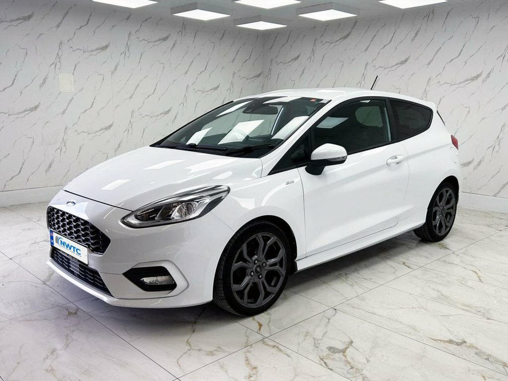 Ford Fiesta 1L St-line ET67EUK White #5