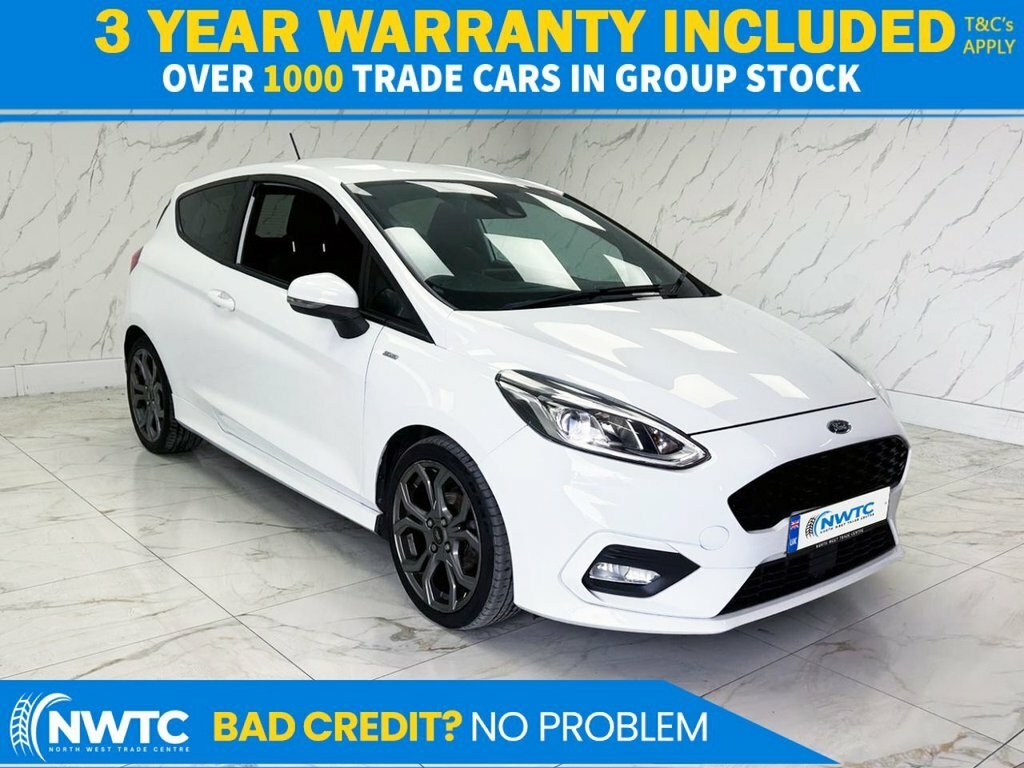 Ford Fiesta 1L St-line White