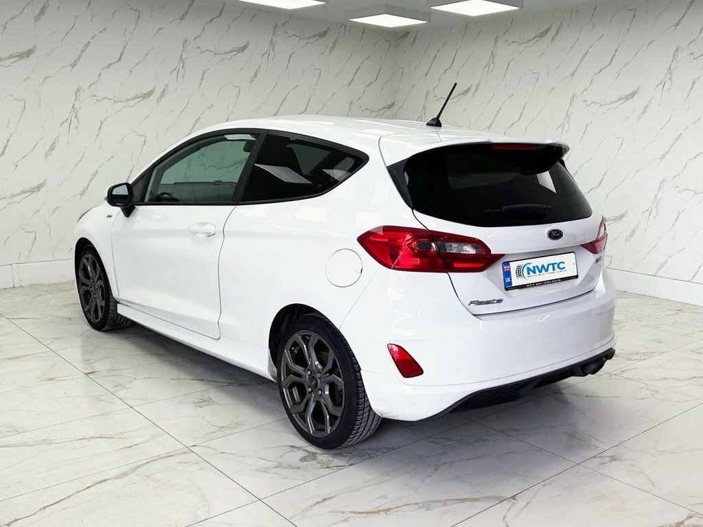 Ford Fiesta 1L St-line ET67EUK White #6