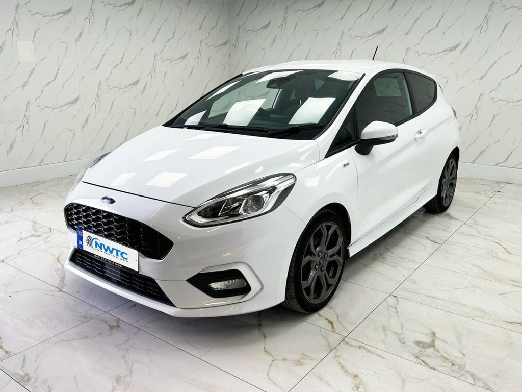 Ford Fiesta 1L St-line ET67EUK White #4
