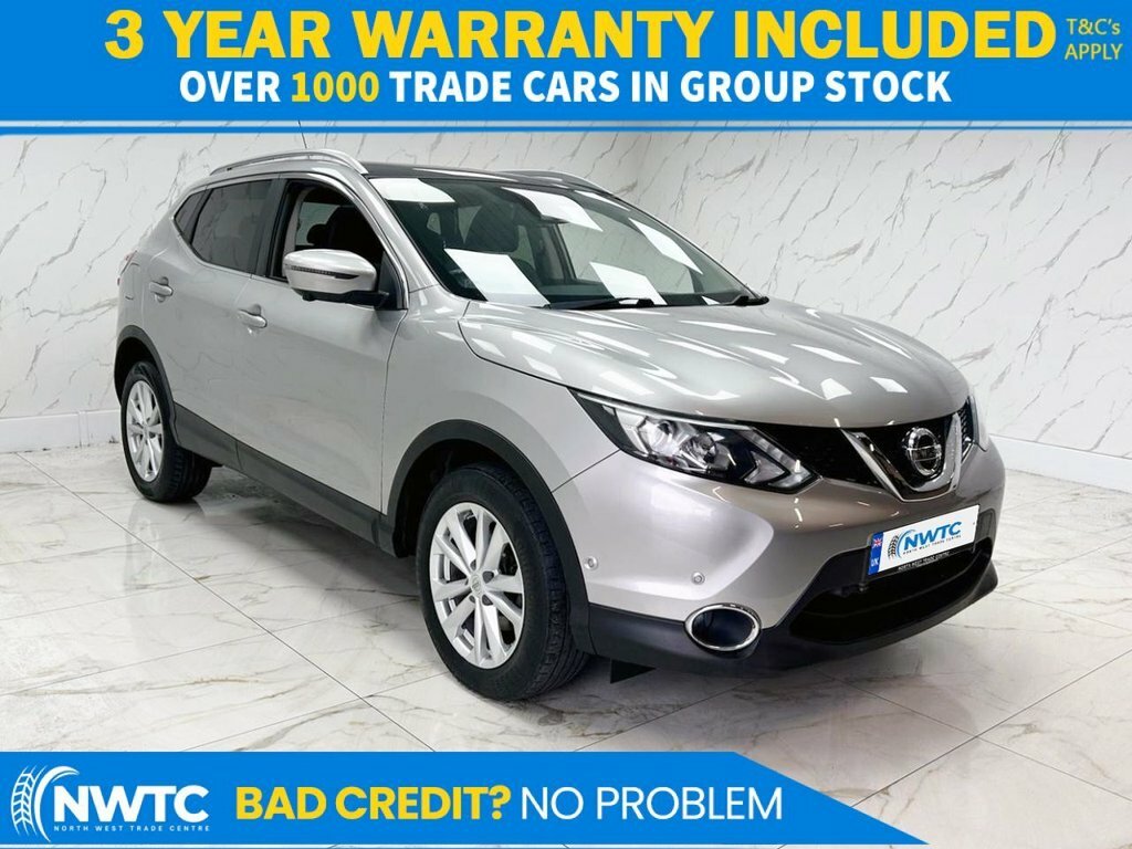 Nissan Qashqai 1.6L Tekna Silver