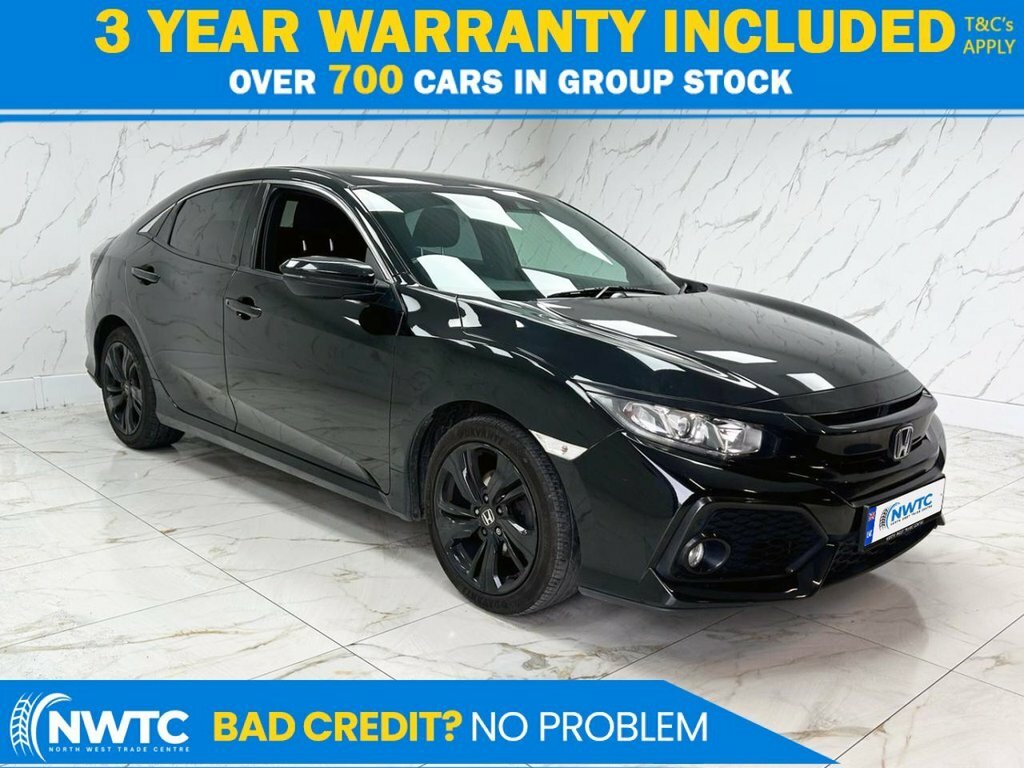 Honda Civic 1L Sr PO19YYZ Black