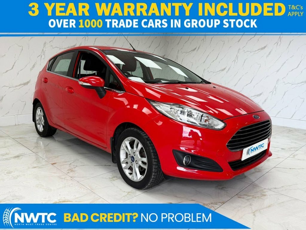 Ford Fiesta 1L Zetec Red