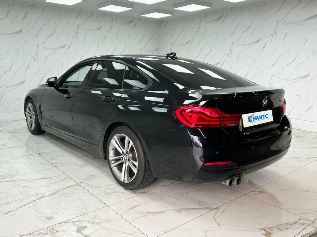 BMW 4 Series Gran Coupe 2L Sport KR18MZU Black #6