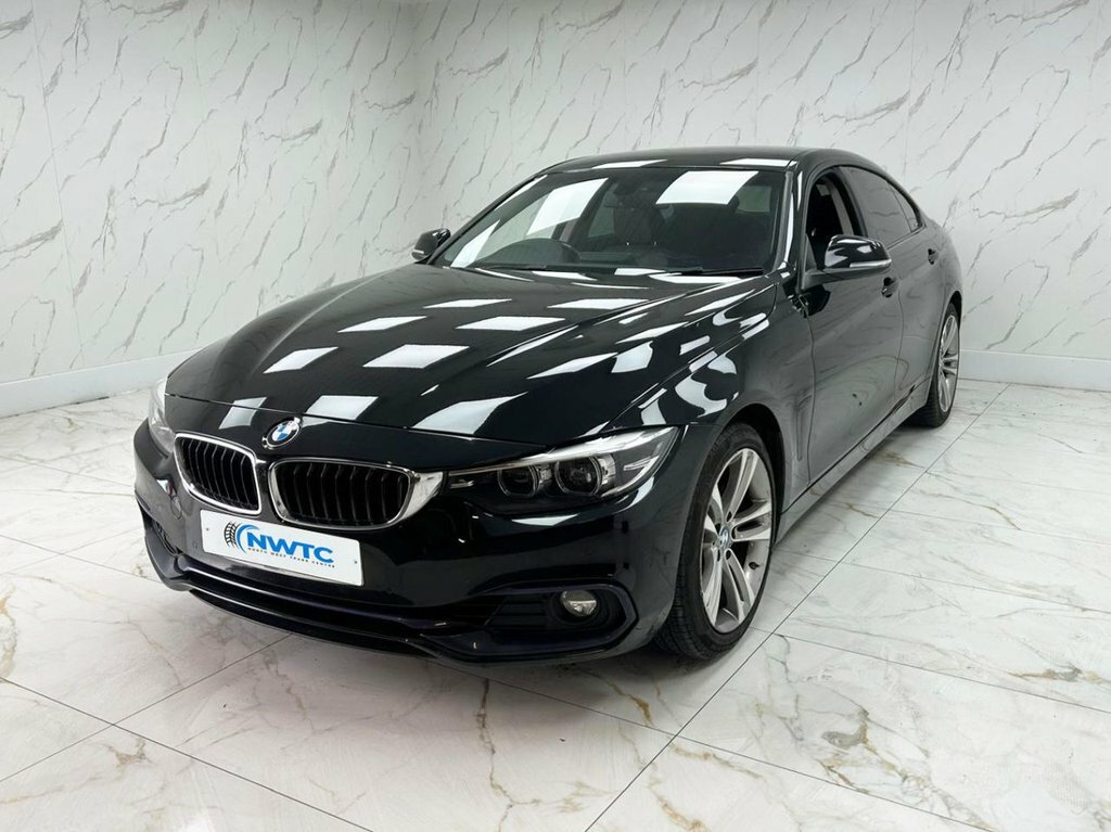 BMW 4 Series Gran Coupe 2L Sport KR18MZU Black #4