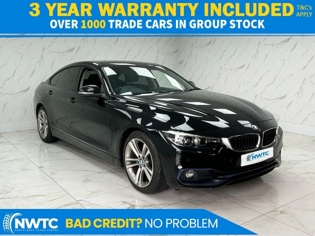 BMW 4 Series Gran Coupe 2L Sport Black