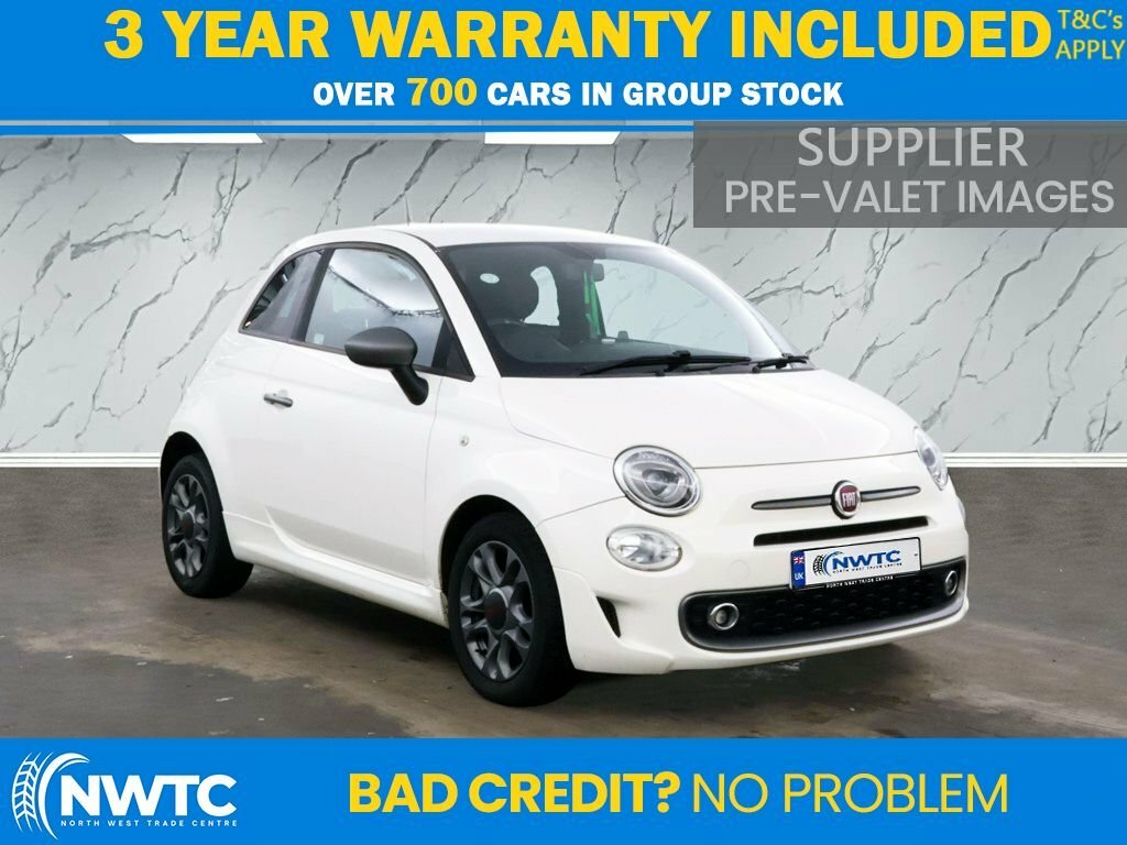 Fiat 500 1.2L S White