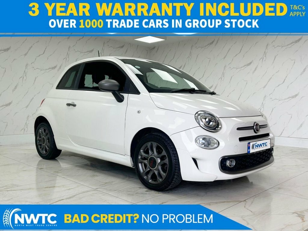 Fiat 500 1.2L S White
