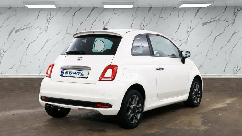 Fiat 500 1.2L S White #4