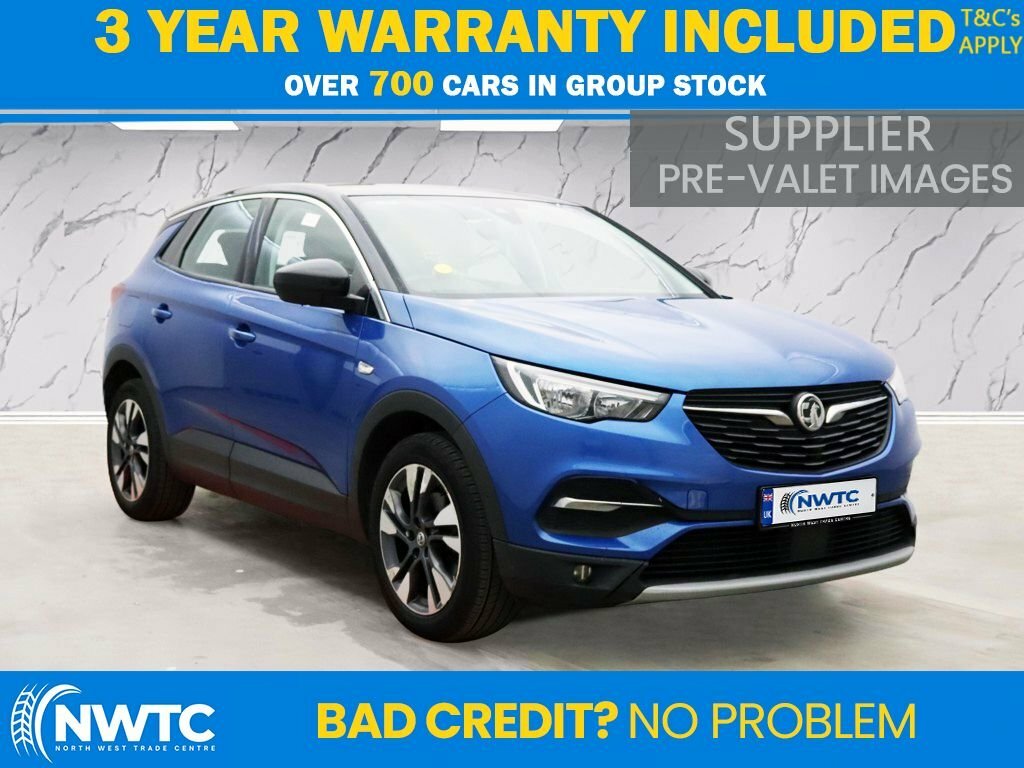Vauxhall Grandland X 1.2L Sport Nav Blue