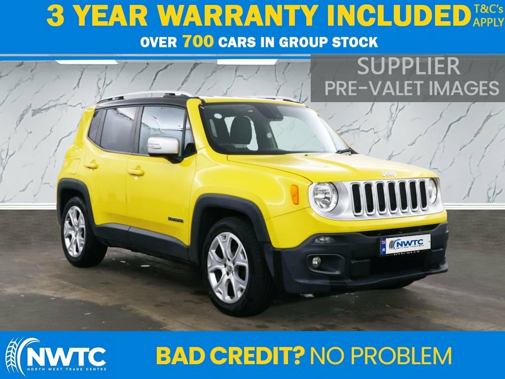 Jeep Renegade 1.4L Limited Yellow