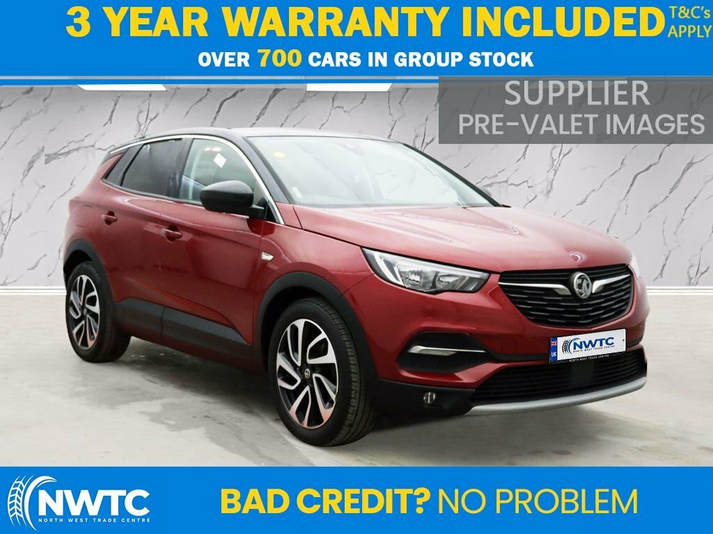 Vauxhall Grandland X 1.2L Elite Nav Red