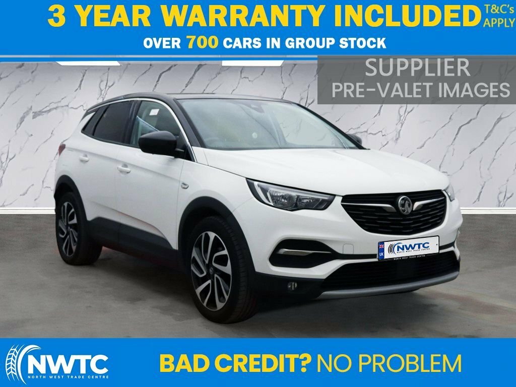 Vauxhall Grandland X 1.2L Elite Nav White