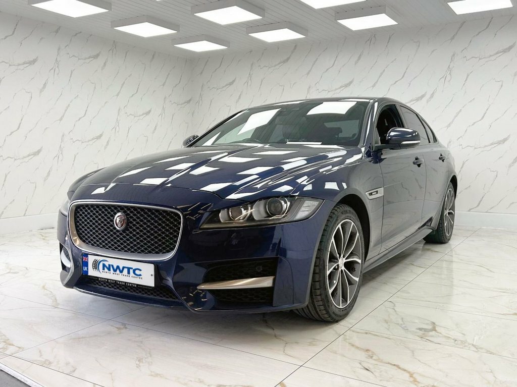 Jaguar XF 2L R-sport PN16NEF Blue #4