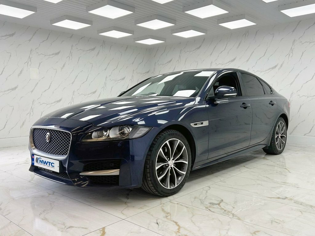Jaguar XF 2L R-sport PN16NEF Blue #5