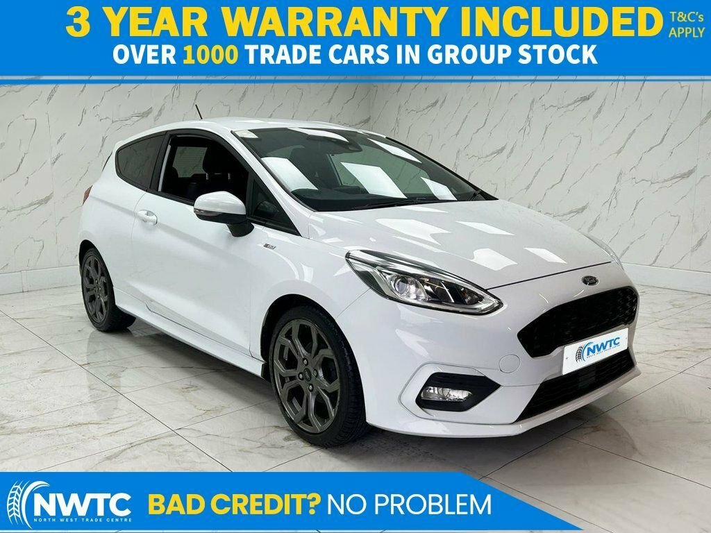 Ford Fiesta 1L St-line White