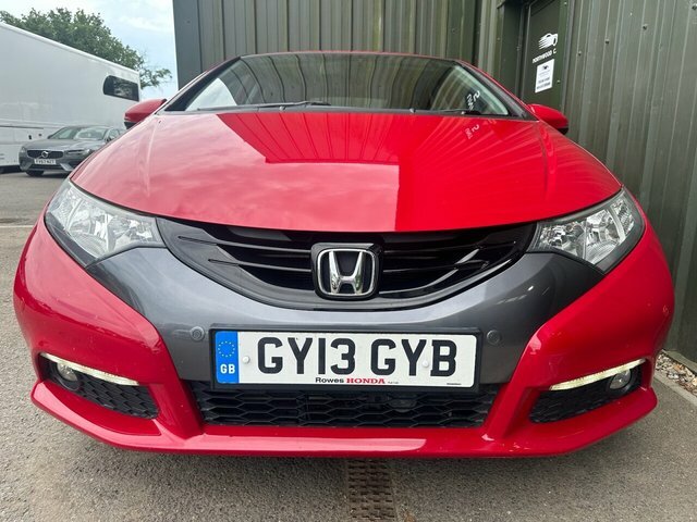 Honda Civic 1.8 I-vtec Ex Hatchback Euro 5 14 GY13GYB Red #4