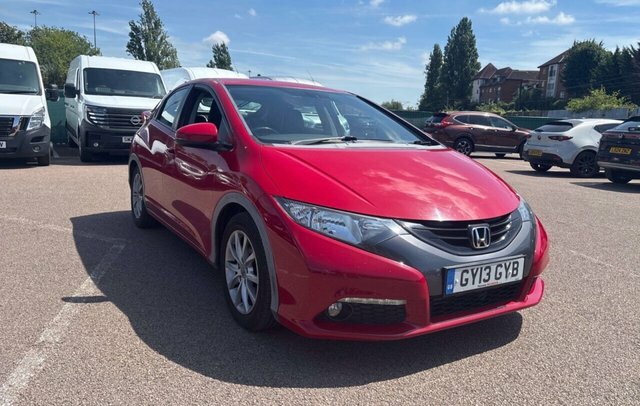 Honda Civic 1.8 I-vtec Ex Hatchback Euro 5 14 Red