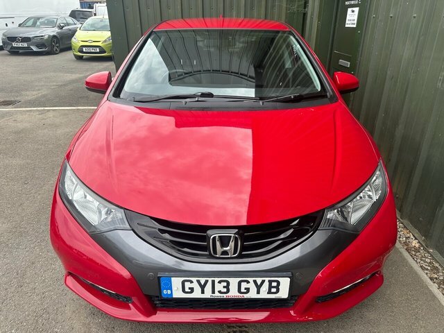 Honda Civic 1.8 I-vtec Ex Hatchback Euro 5 14 GY13GYB Red #5