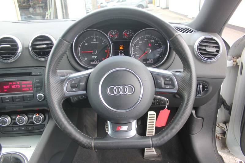 Audi TT 2.0 Tdi Quattro S Line White #3