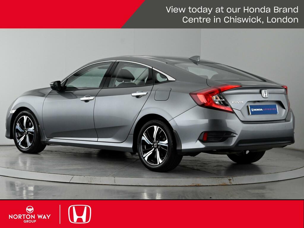 Honda Civic 1.0 Vtec Turbo Ex Saloon Euro 6 Grey #2