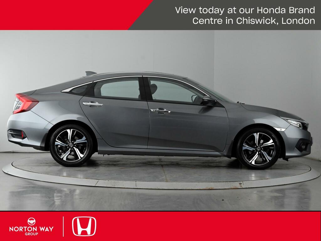 Honda Civic 1.0 Vtec Turbo Ex Saloon Euro 6 Grey #4