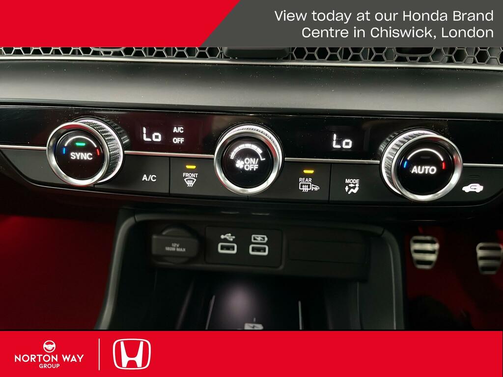 Honda Civic 2.0 Ehev Sport Cvt Black #12