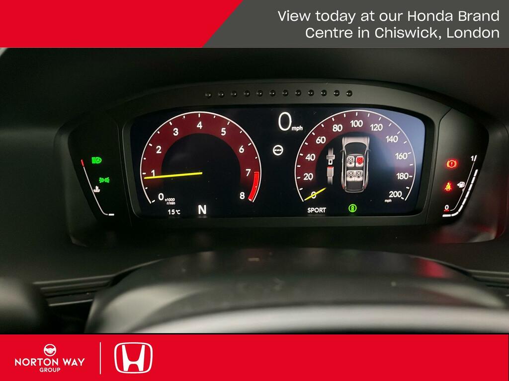 Honda Civic 2.0 Ehev Sport Cvt Black #13