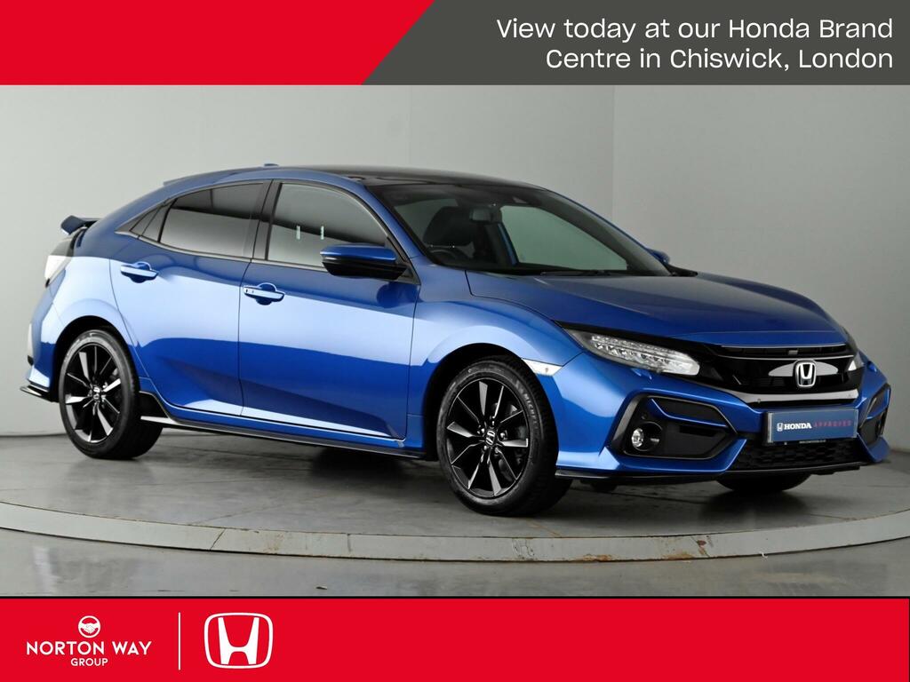 Honda Civic 1.0 Vtec Turbo Ex Sport Line Hatchback Blue