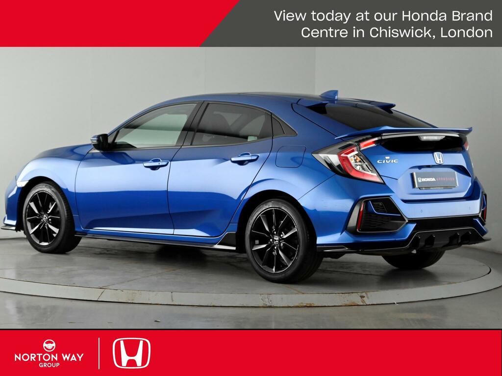 Honda Civic 1.0 Vtec Turbo Ex Sport Line Hatchback Blue #2