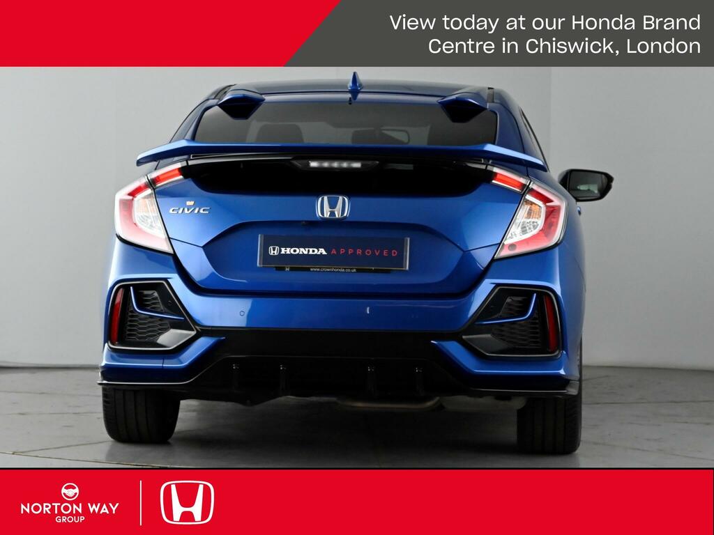 Honda Civic 1.0 Vtec Turbo Ex Sport Line Hatchback Blue #6