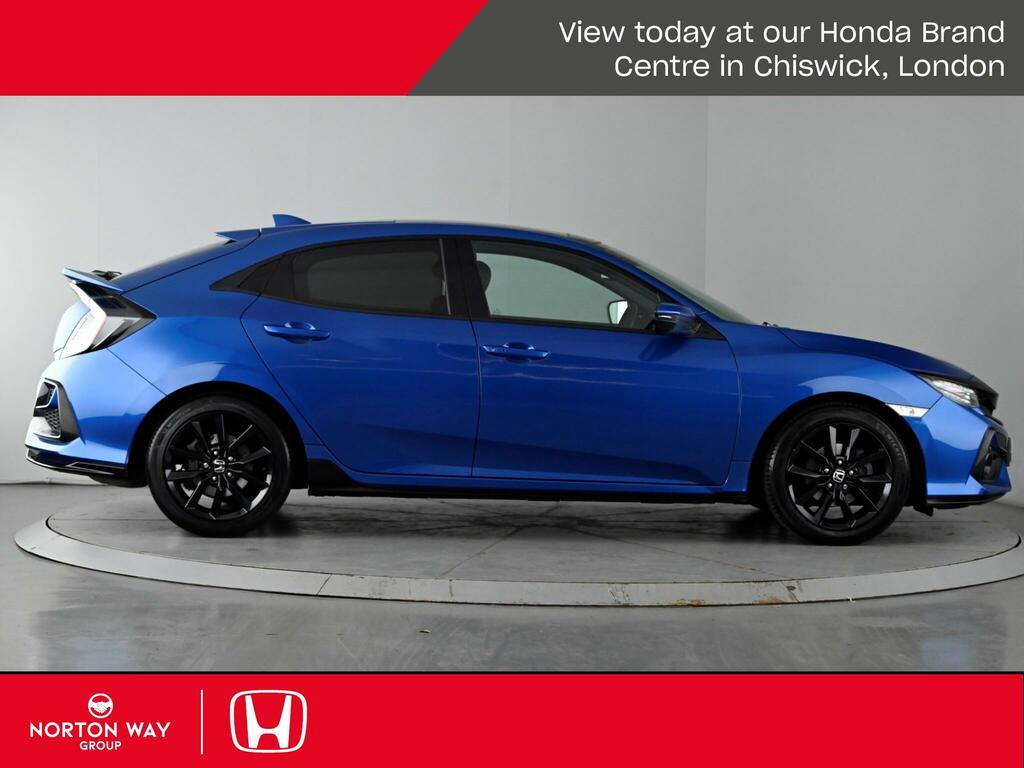 Honda Civic 1.0 Vtec Turbo Ex Sport Line Hatchback Blue #4