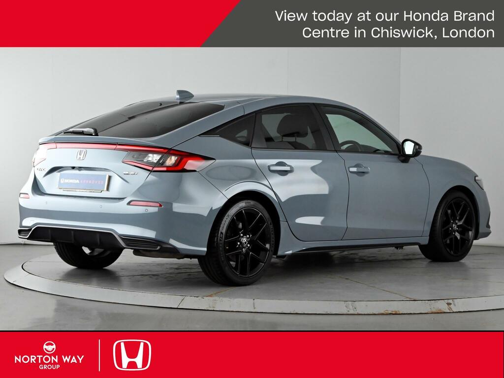 Honda Civic 2.0 Ehev Sport Cvt White #8