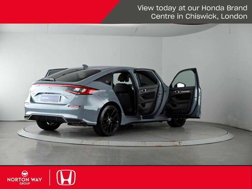 Honda Civic 2.0 Ehev Sport Cvt White #21