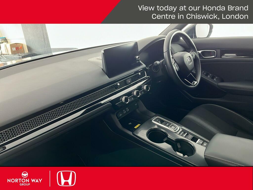 Honda Civic 2.0 Ehev Sport Cvt White #35